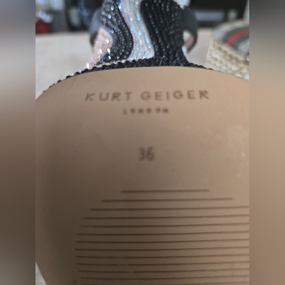 Kensington Platform Sandals by Kurt Geiger London.  Size 36 - US 6 - Picture 9 of 13